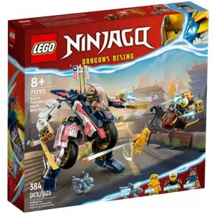 Lego Ninjago Sora's Transforming Mech Bike Racer